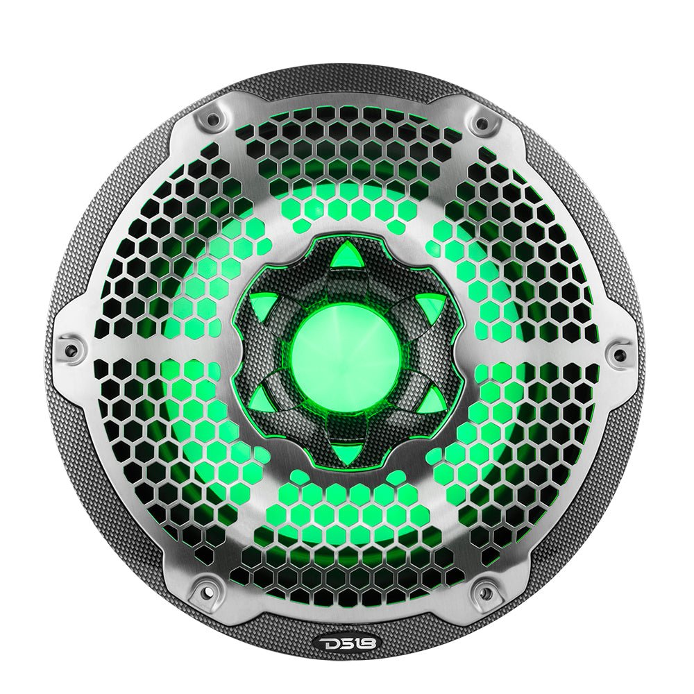 DS18 CF-10SUB 10-Inch Carbon Fiber Marine Subwoofer — Special Order Only