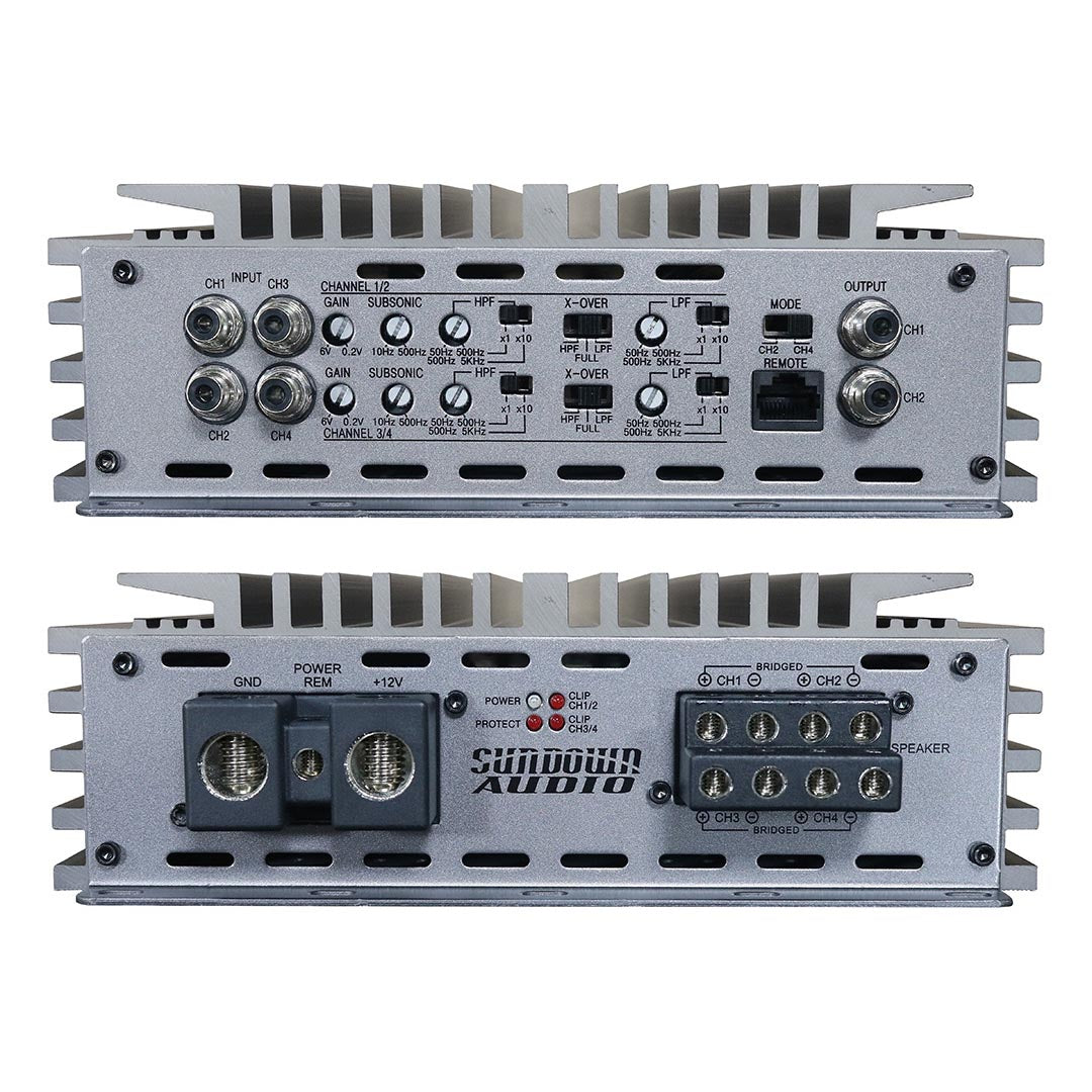 Sundown Audio SALT 4 Channel Amplifier, 2800W RMS