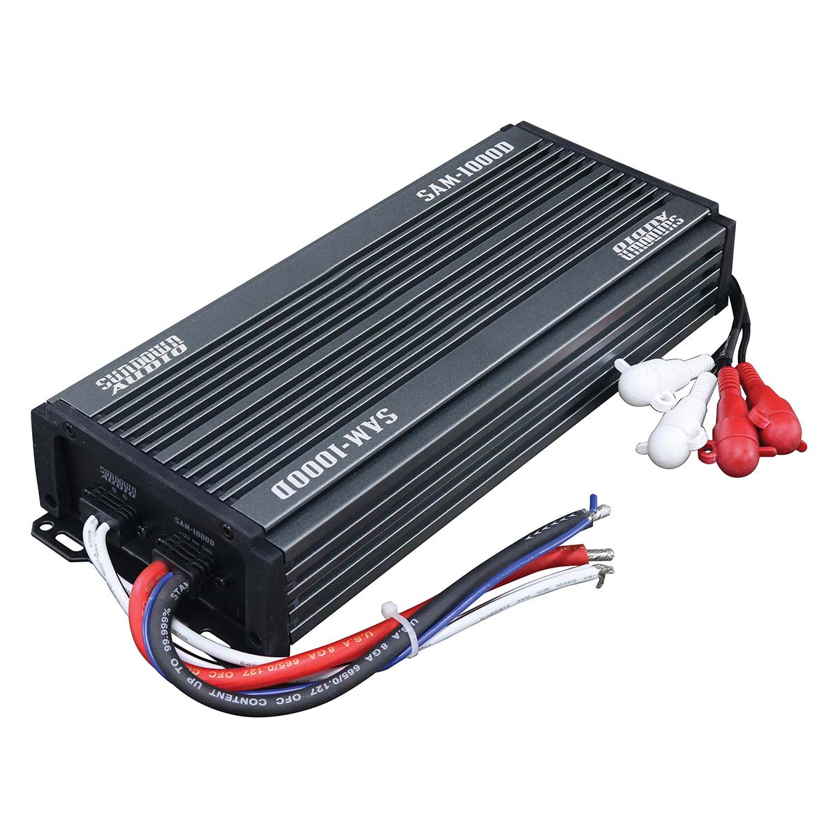 Sundown SAMV21000D Powersports Mono Block Amplifier, 1000W RMS