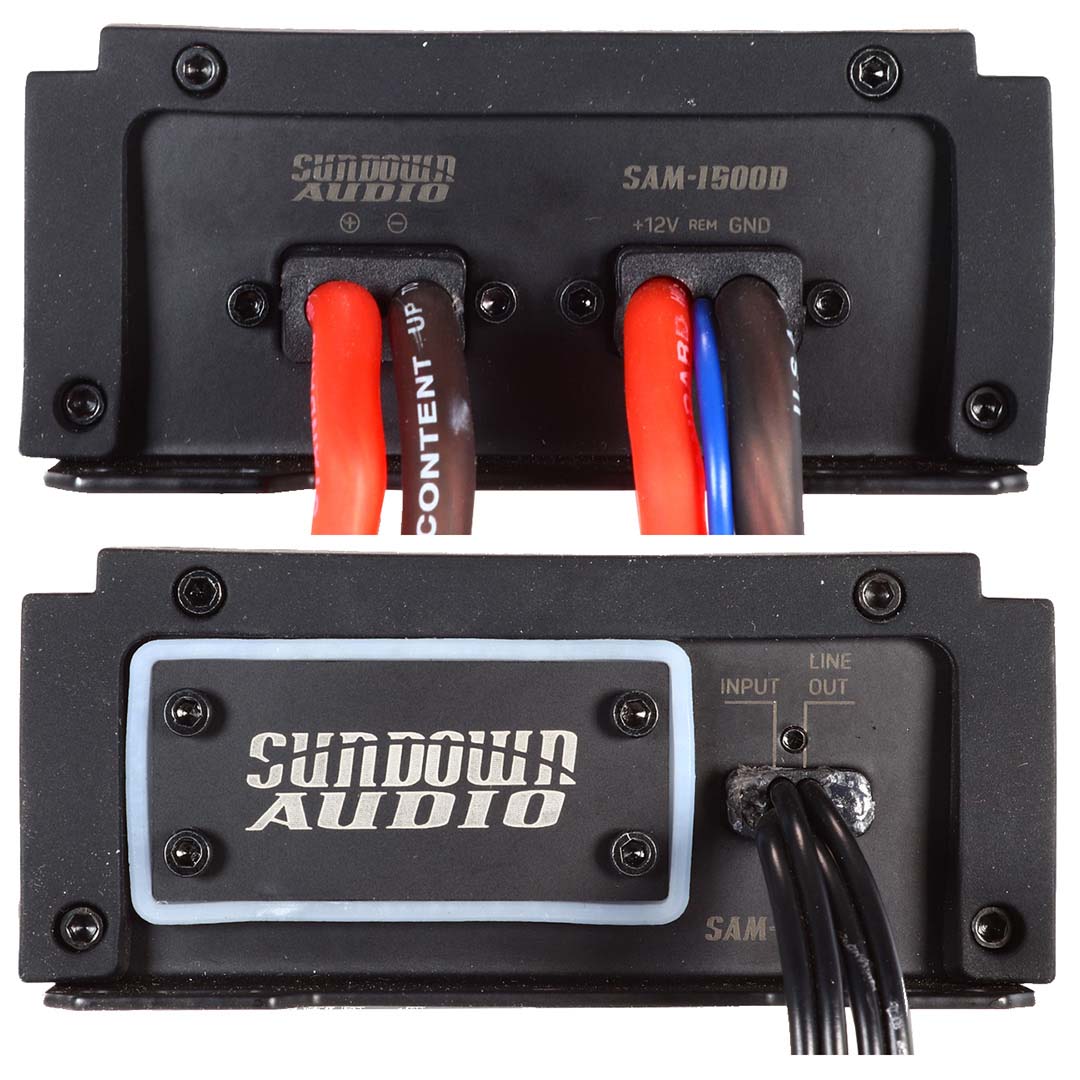 Sundown SAMV21500D Powersports Mono Block Amplifier, 1500W RMS