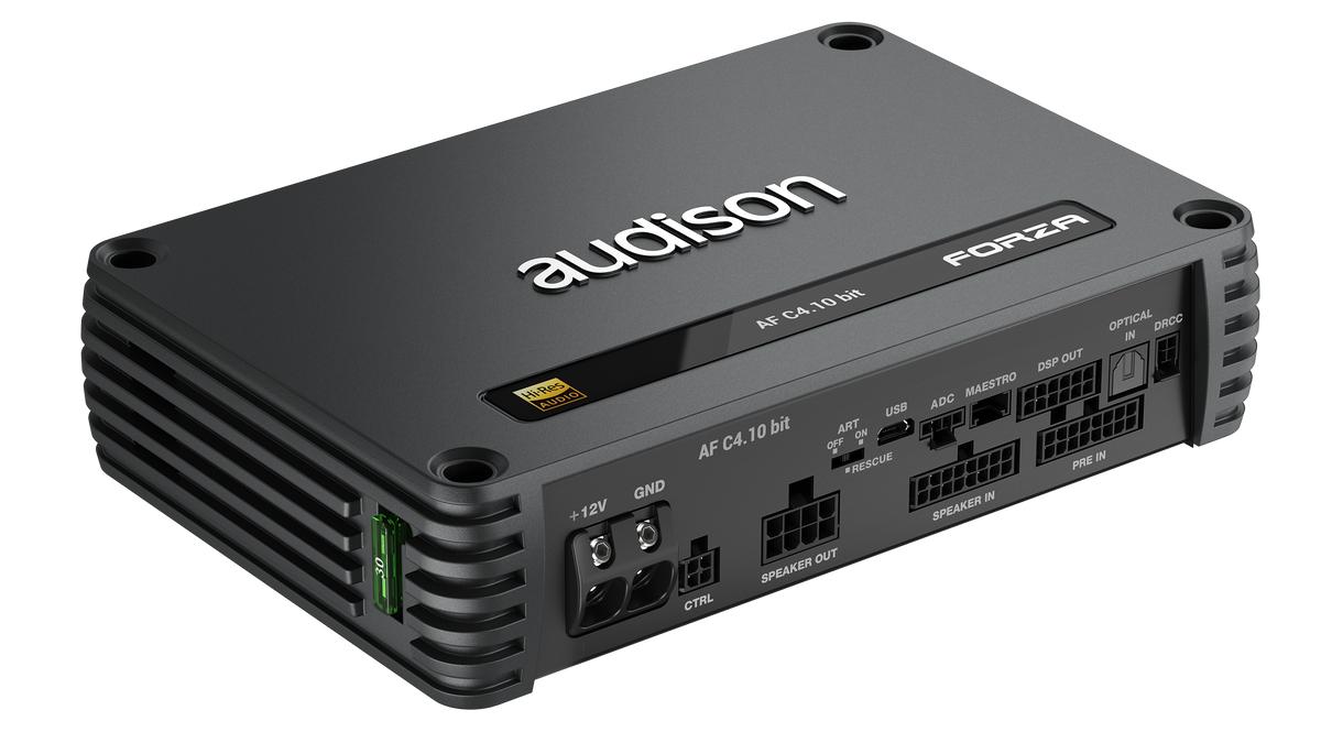 Audison AF C4.10 bit DSP amplifier