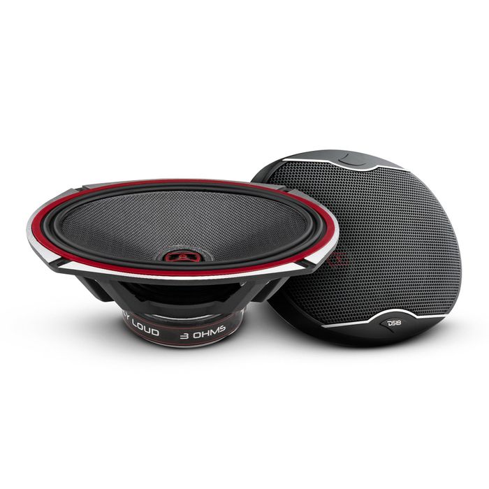 DS18 6x9", 160 Watts RMS, 3Ω, 2-Way, Coaxial — EXL-SQ6.9