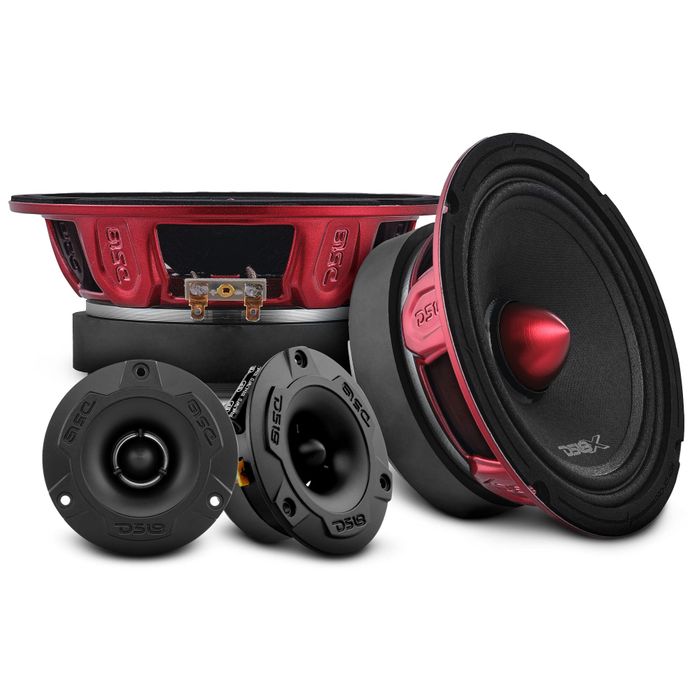 DS18 Pair of PRO-X6.4BM and a Pair of PRO-TW1X/BK — PRO-X6.4BMPK