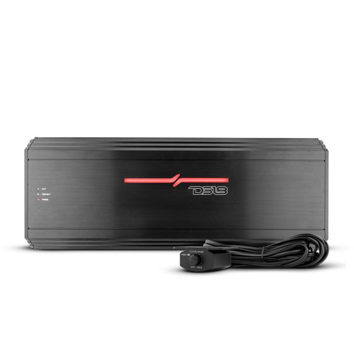 DS18 1-Channel, 2000 @ 1Ω, 1300 @ 2Ω, 800 @ 4Ω Watts RMS — ZR2000.1D