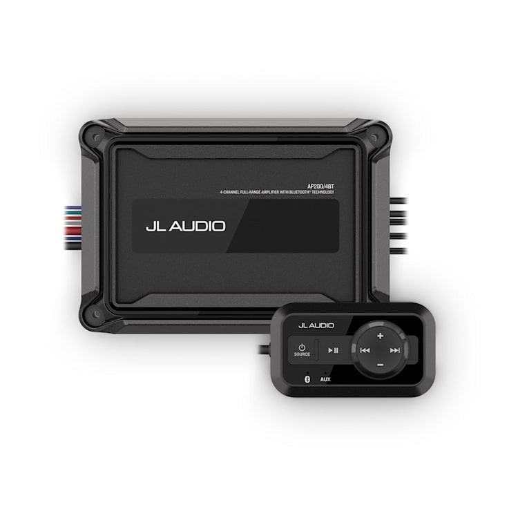 JL Audio AP 4-Channel Compact Marine Amplifier with Bluetooth product image