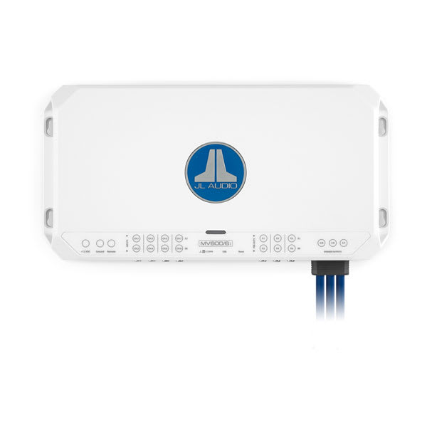 JL Audio MV600/6i 600 W 6-Channel Marine Amplifier with DSP