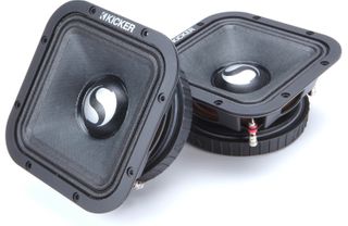 Kicker ST7MR8 7-inch 8-ohm square midrange speaker pair (49ST7MR8)