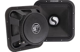 Kicker ST9MR4 9-inch 4-ohm square midrange speaker pair (49ST9MR4)