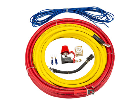 KICKER KMPK8 8-AWG Marine Amplifier Power Kit product image