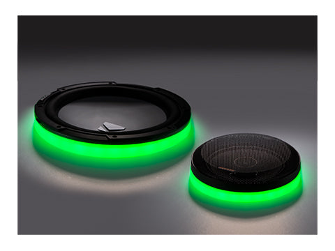 KICKER KLSR 12-Inch Weatherproof LED Subwoofer Ring product image
