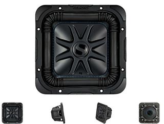 Kicker 44L7S82 Kicker Solo-Baric L7S 8-inch Subwoofer, Dual Voice Coil, 2 Ohm