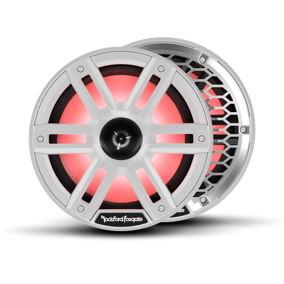 Rockford Fosgate M2-8H Color Optix marine speakers with horn tweeter