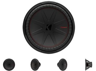 Kicker CompR 15-inch 4-ohm DVC subwoofer