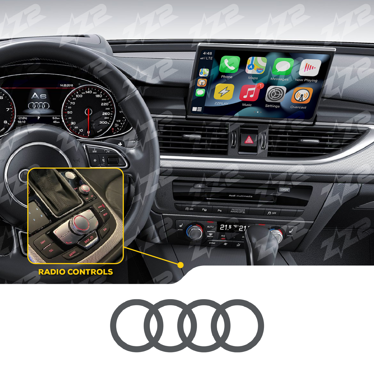 ZZ2 IT3-MIB2-A6/A7 CarPlay & Android Auto Interface