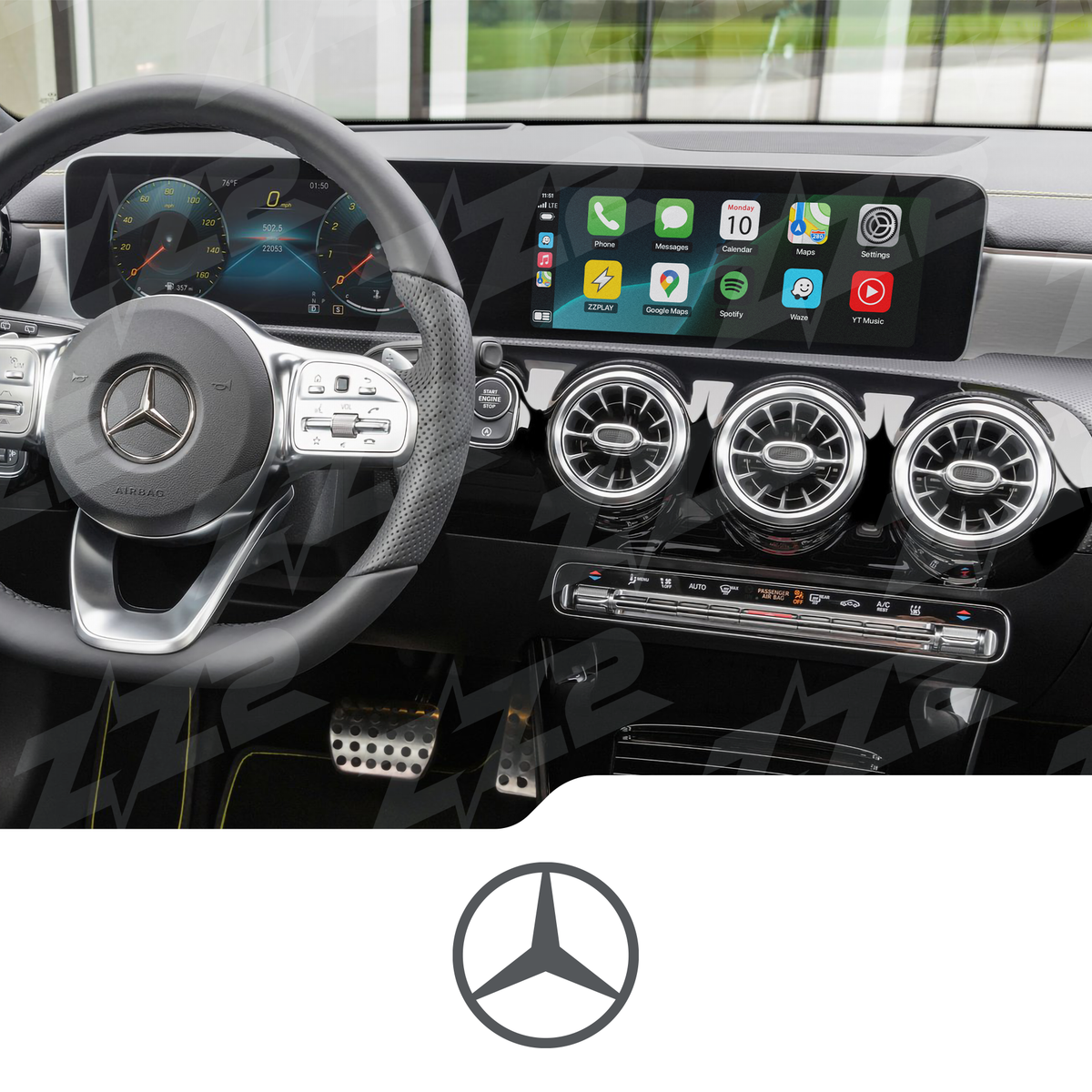 ZZ2 ITZ-NTG6 CarPlay & Android Auto Interface