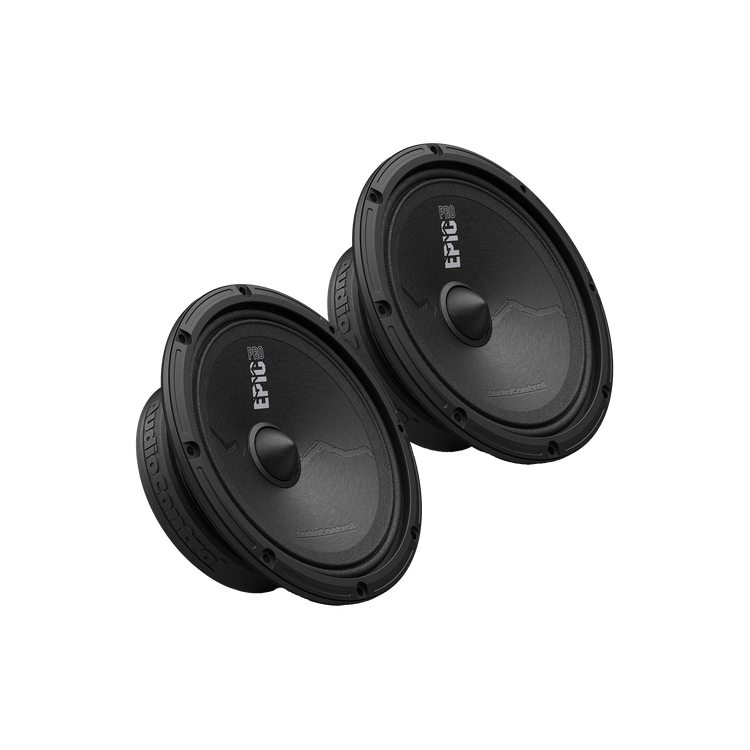 AudioControl EPIC PRO 6.5" Slim Shallow Midrange 200W, Pair — EPICPRO6S