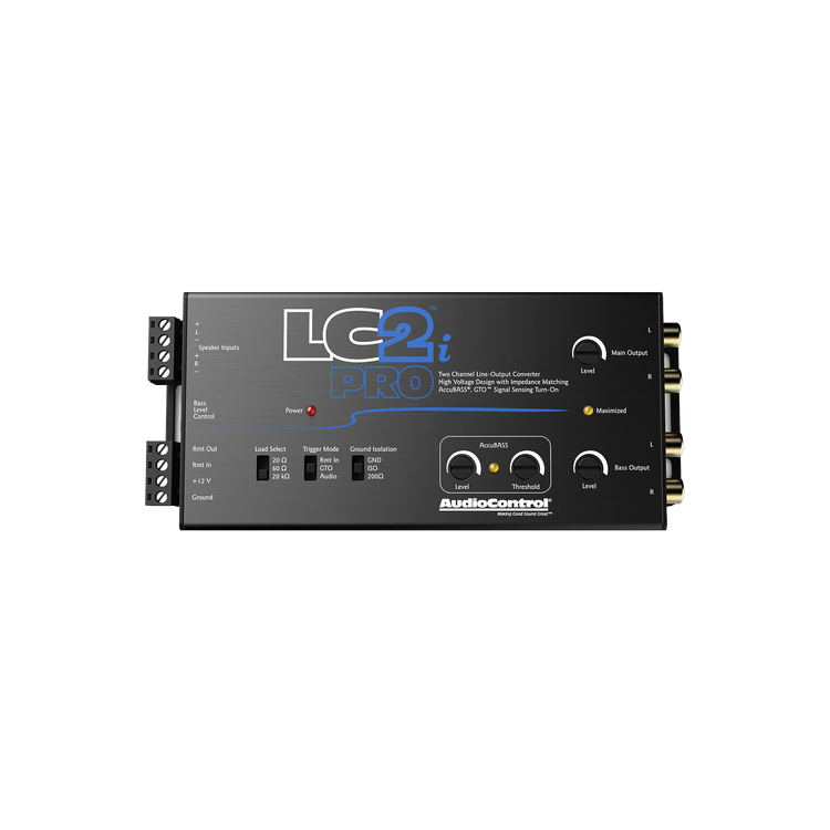 AudioControl LC2i PRO line output converter with AccuBASS