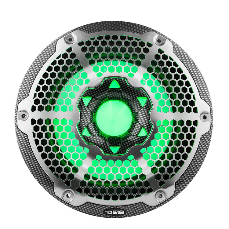 DS18 CF-10SUB 10-Inch Carbon Fiber Marine Subwoofer — Special Order Only