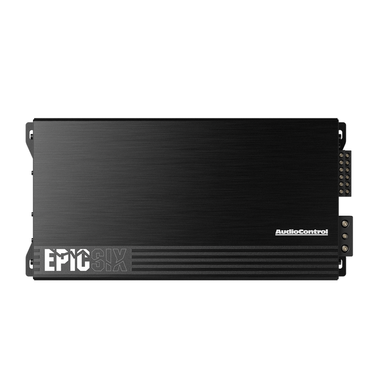 AudioControl EPIC Series 6-Channel Full Range 1200 Watt Amplifier — EPICSIX