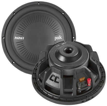 Polk MM Series 10″ Woofer, 400W RMS/900W Max, Dual 4 Ohm Voice Coils