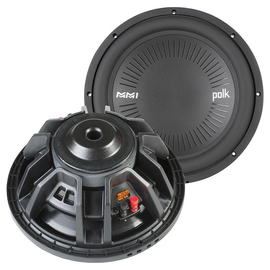 Polk MM Series 12″ Woofer, 420W RMS/1260W Max, Dual 4 Ohm Voice Coils