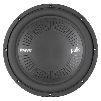 Polk MM Series 12″ Woofer, 420W RMS/1260W Max, Dual 4 Ohm Voice Coils