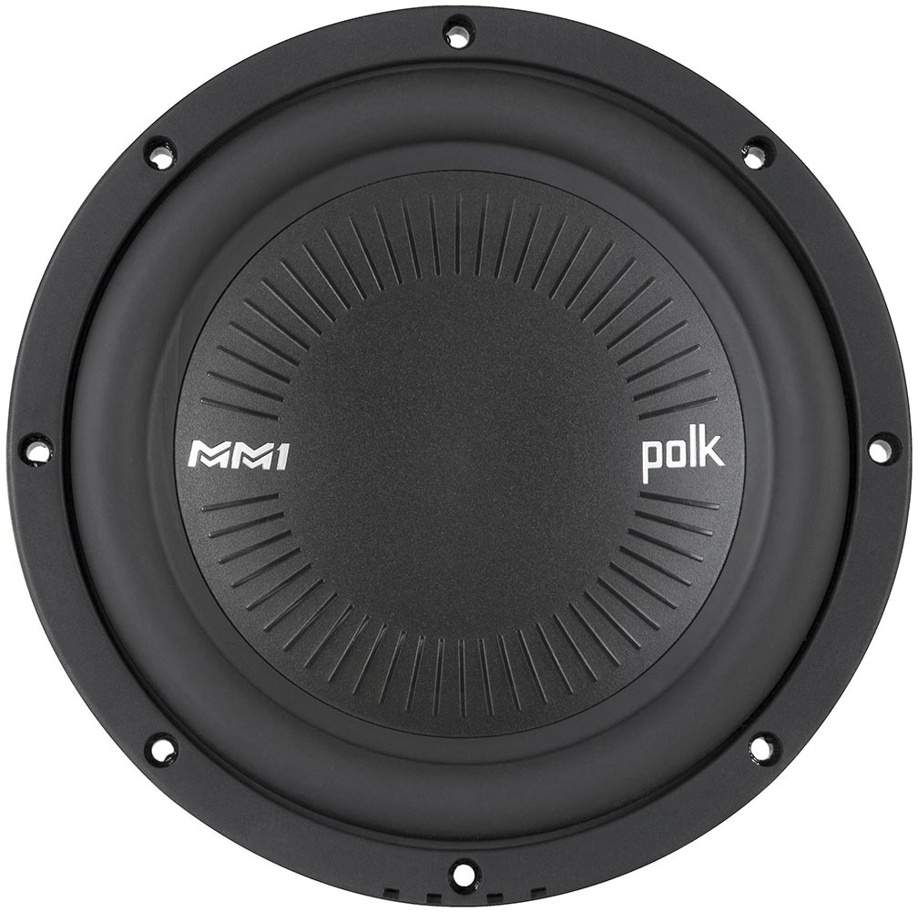 Polk MM Series 8″ Woofer, 300W RMS/900W Max, Dual 4 Ohm Voice Coils