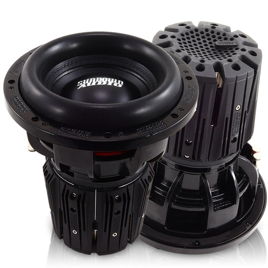 Sundown Audio NSV610D1 10″ NightShade Version 6, 3000W RMS, Dual 1 Ohm Voice Coils