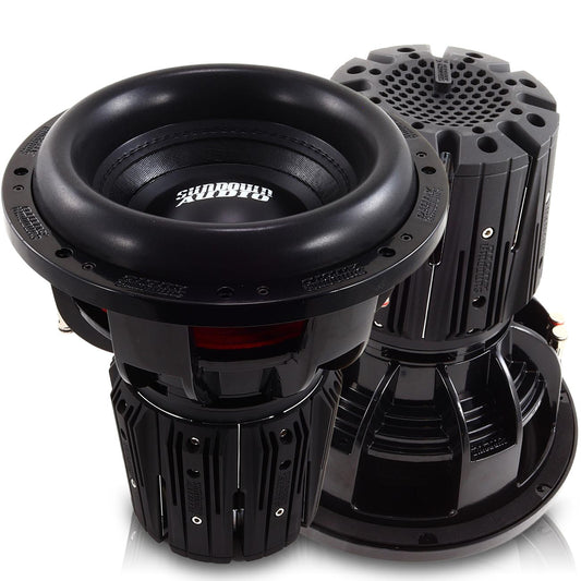 Sundown Audio NSV612D2 12″ NightShade Version 6, 3000W RMS, Dual 2 Ohm Voice Coils