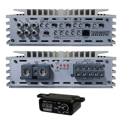 Sundown Audio SALT 5 Channel Amplifier, 1700W RMS