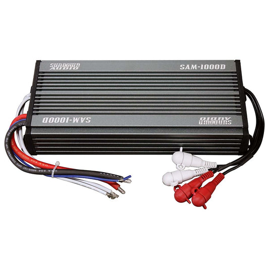 Sundown SAMV21000D Powersports Mono Block Amplifier, 1000W RMS