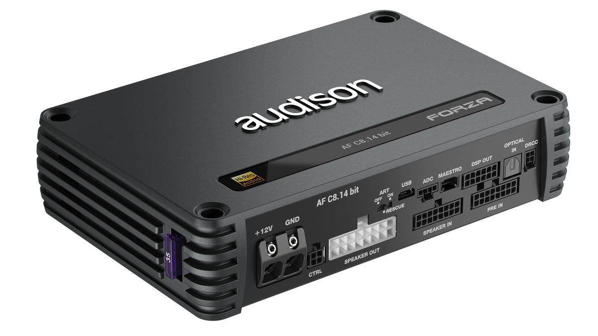 Audison AF C8.14 bit DSP amplifier