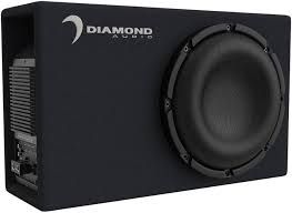 Diamond Audio DES Series Powered Single 12" Microbox Enclosure — DESMB12A