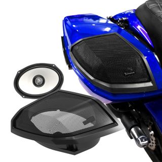 Diamond Audio 2024+ Harley Cut-In Lid Kit with HXM69F4 Speakers — MSHXM694LK24