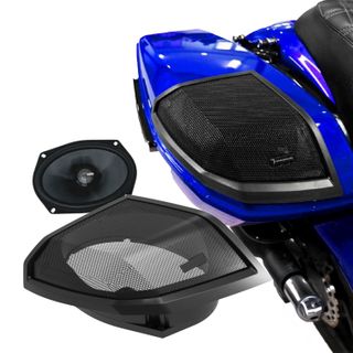 Diamond Audio 2024+ Harley Cut-In Lid Kit with MS692CX2 Spkrs — MSMS692LK24