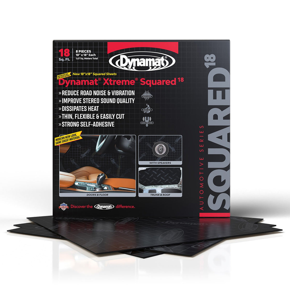 Dynamat Xtreme Squared 18 — 18 sq ft