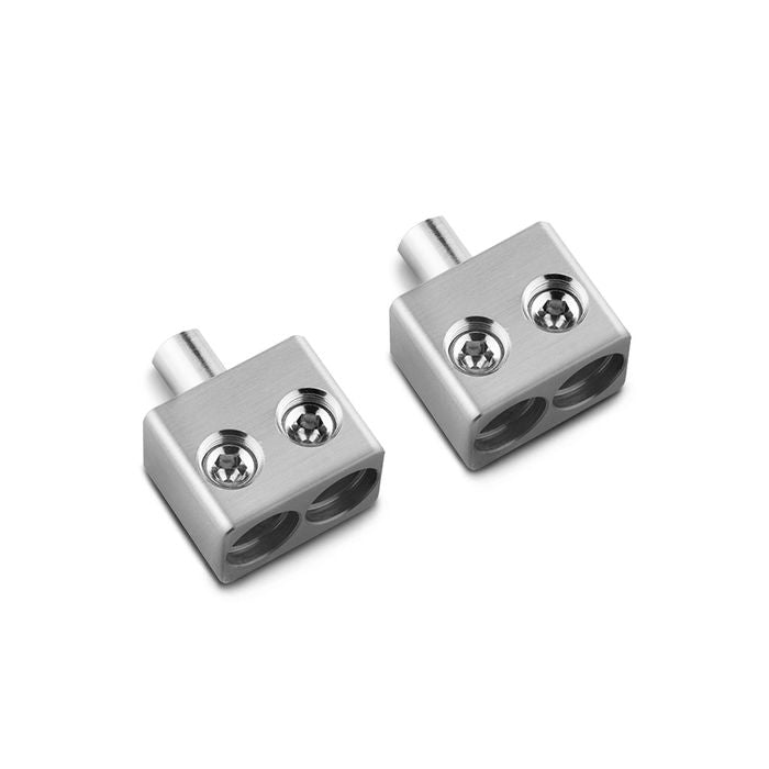 DS18 Dual 1/0-GA to 1/0-GA, Amp Input Reducers, Offset Stub — DPIV1/0