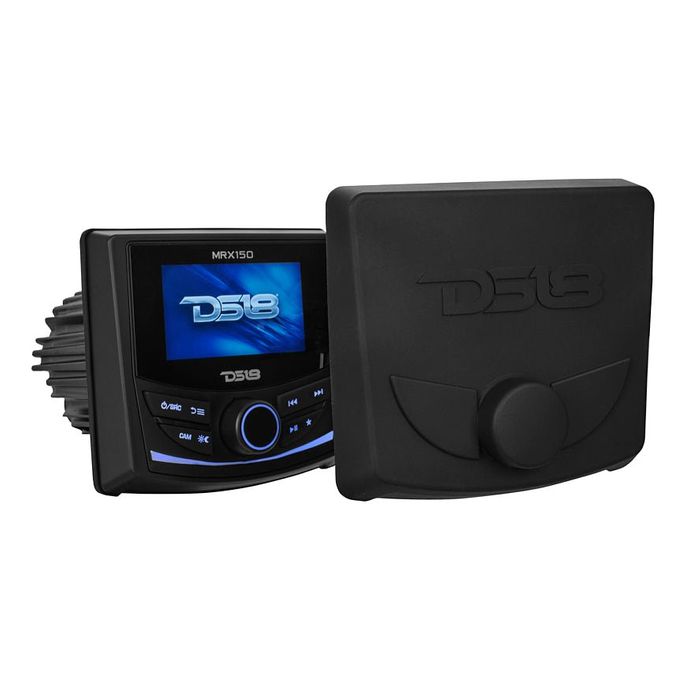 DS18 3", Color TFT screen, 2 Zones, 4 volts Output, BT, RDS, 4 x 50 Watts, Silicone Cover — MRX150