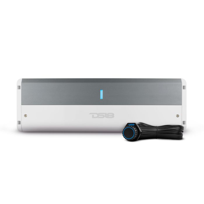 DS18 5-Channel, Full-Range, 4 x 180 @ 4Ω and 1 x 600 @ 2Ω Watts RMS, IP55 Waterproof Rating — NXL-M5