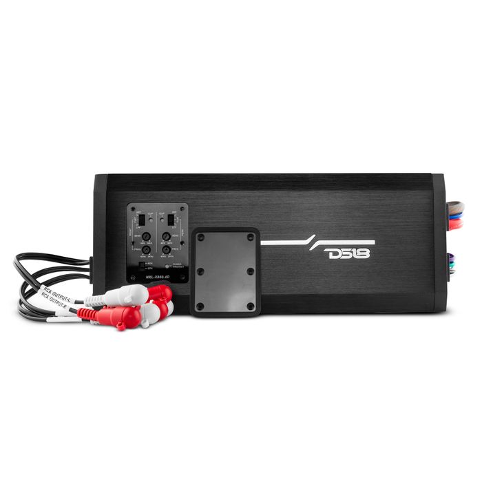 DS18 4-Channel, Full-Range, 4 x 250 Watts RMS @ 4Ω, IP67 Waterproof Rating — NXL-X850.4D