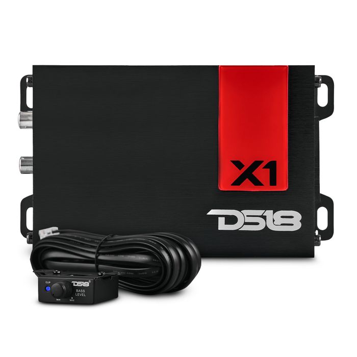 DS18 1-Channel, 300 @ 1Ω, 220 @Ω, 140 @ 4Ω Watts RMS — X1