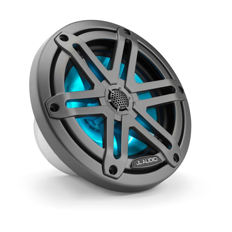 JL Audio M3-650X-S-Gm-i 6.5-inch M3 coaxial speaker, LED Gray Sport Grille