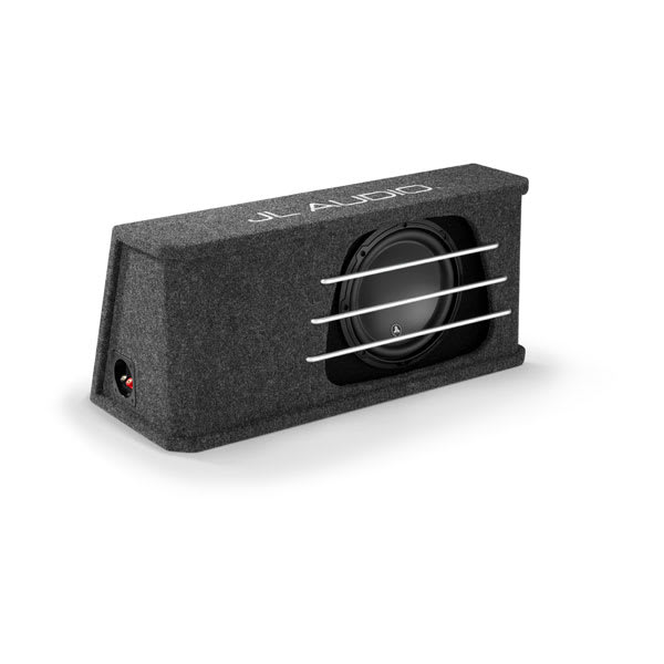 JL Audio HO110RG-W3v3 H.O. Wedge 10-inch W3v3 Loaded Subwoofer Enclosure