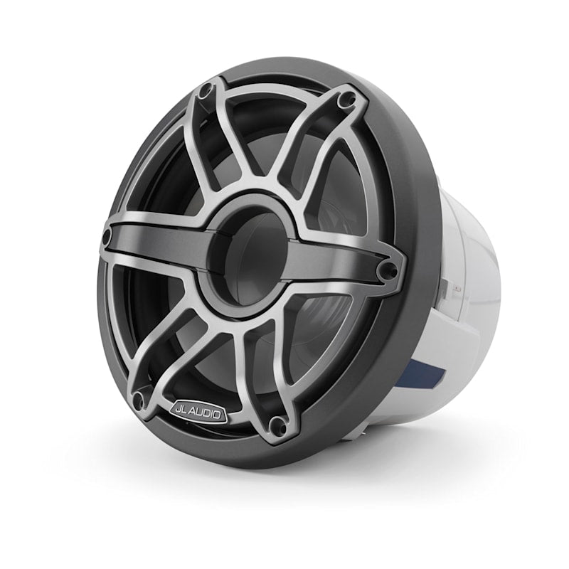 JL Audio M6-8IB-S-GmTi-4 8-inch M6 marine subwoofer, Titanium Sport Grille