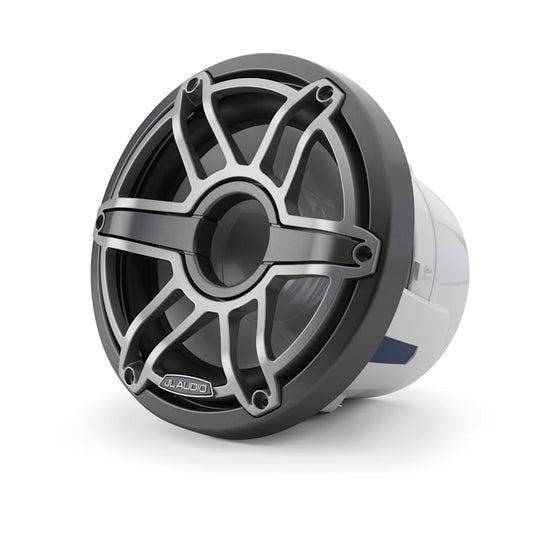 JL Audio M6-8IB-S-GmTi-4 8-inch M6 marine subwoofer, Titanium Sport Grille