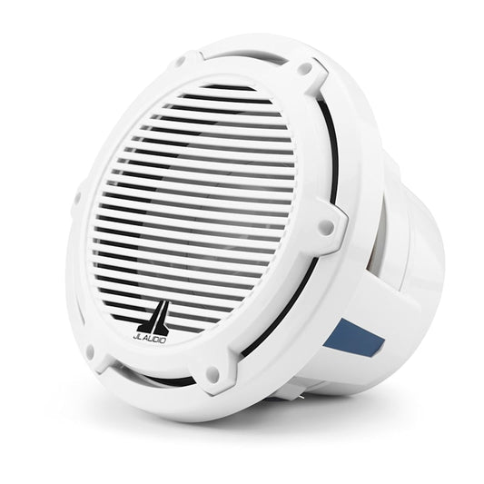 JL Audio M6-10W-C-GwGw-4 10-inch M6 enclosed-use marine subwoofer, White Classic Grille