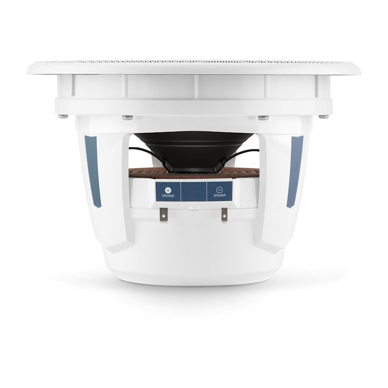 JL Audio M6-880X-L-GwSw-Single 8.8-inch M6 coaxial speaker, White Luxe Grille (single)