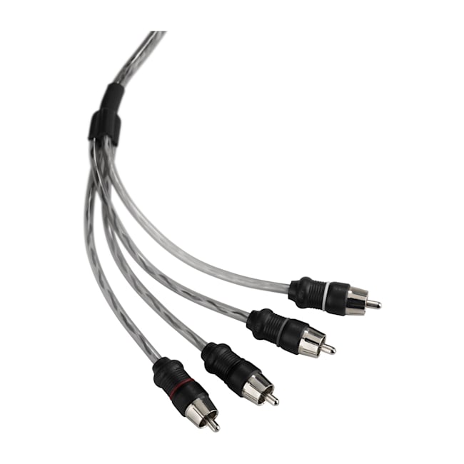 JL Audio Core RCA Audio Interconnect, 4-Channel, 18 ft (XD-CLRAIC4-18)