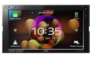 JVC 6.8" Digital Media Receiver, Wireless Carplay / Android Auto — KW-M875BW