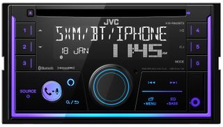 JVC CD Media Receiver, Bluetooth, SiriusXM Ready, 2-DIN — KW-R950BTS